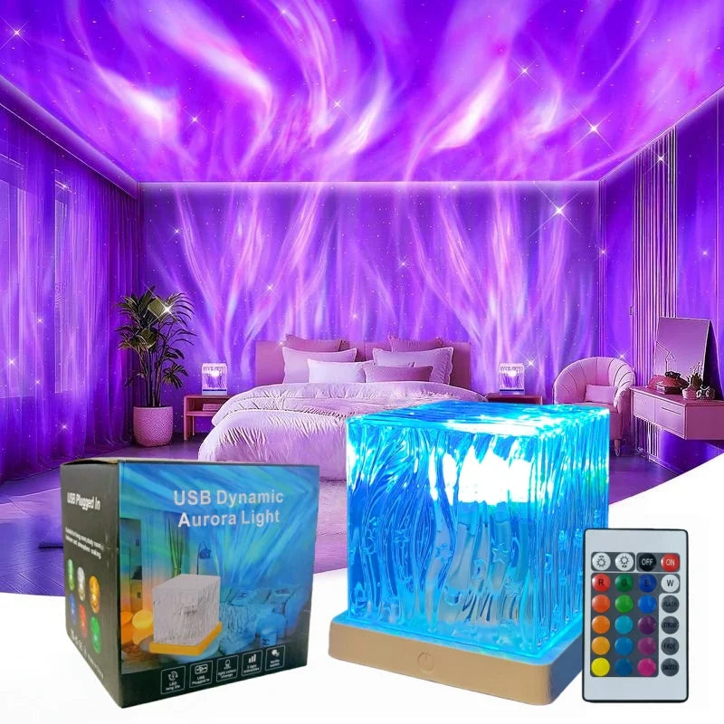 Aurora Flow Dynamic Atmosphere Cube