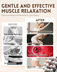 Caloo™ 16-Head Deep Tissue Massage Gun with Red-Light Therapy